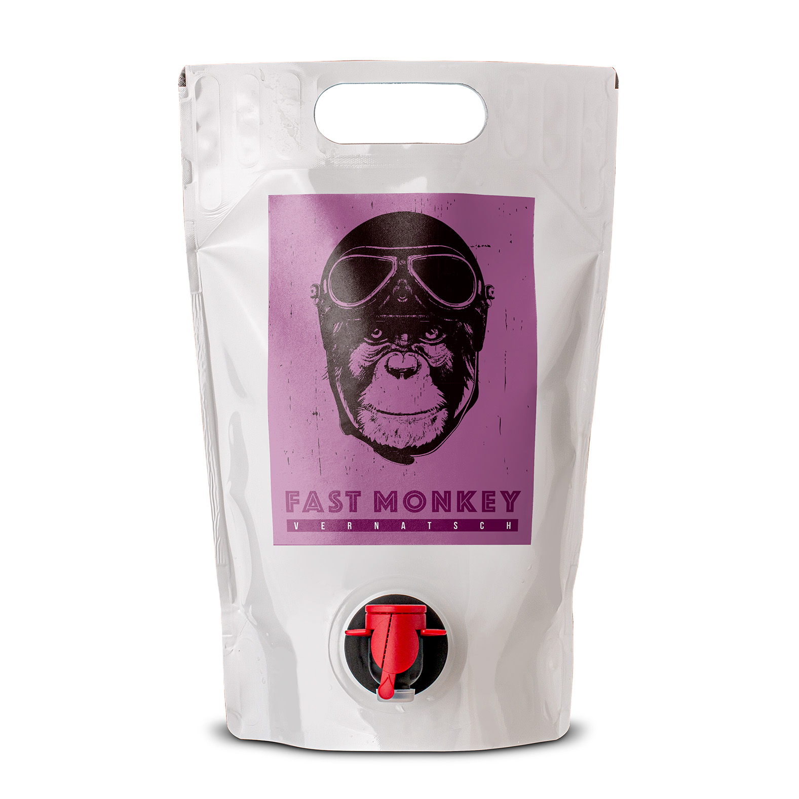 PouchVernatsch1577 FAST MONKEY Vernatsch DQ feinherb 1,5 l-Pouch