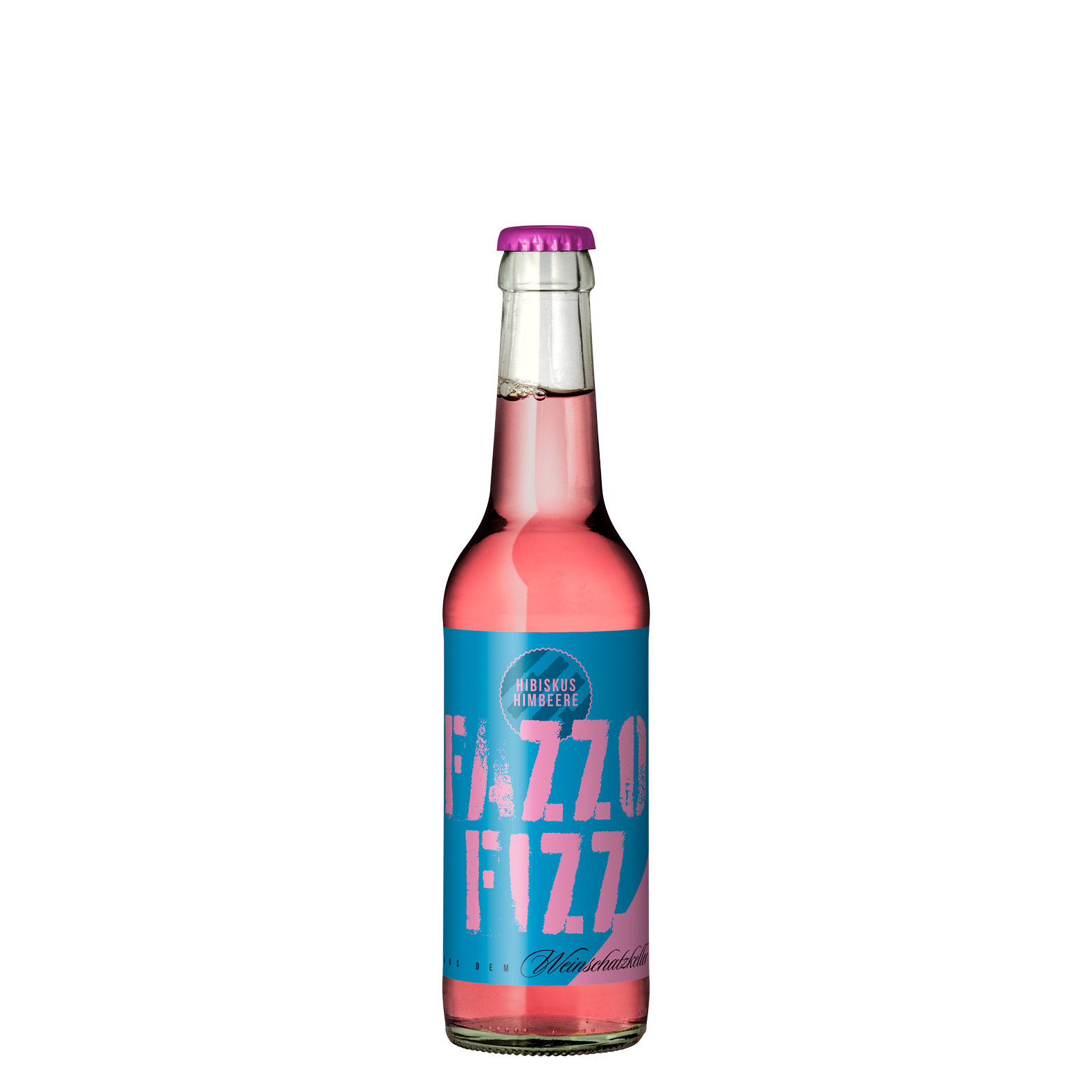 FazzoFizz-Rose-1577 “Fazzo Fizz” Hibiskus und Himbeere aromatisiertes weinhaltiges Getränk 0,33 l